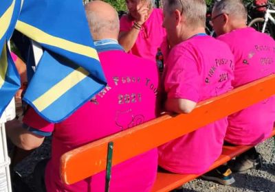 Besucher und Freunde